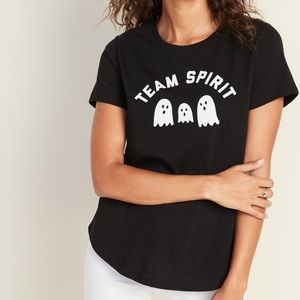 Team Spirit Halloween T shirt❤️